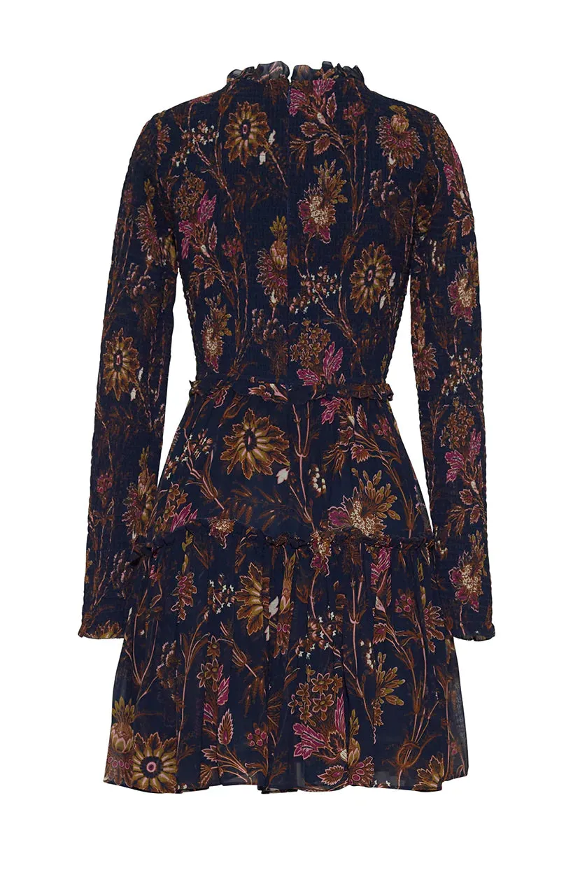 1103 Viola print dress
