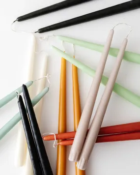 12" Dripless Taper Candles (Set of 2)