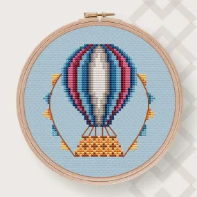 Air Balloon 7 - PDF Counted Cross Stitch Pattern