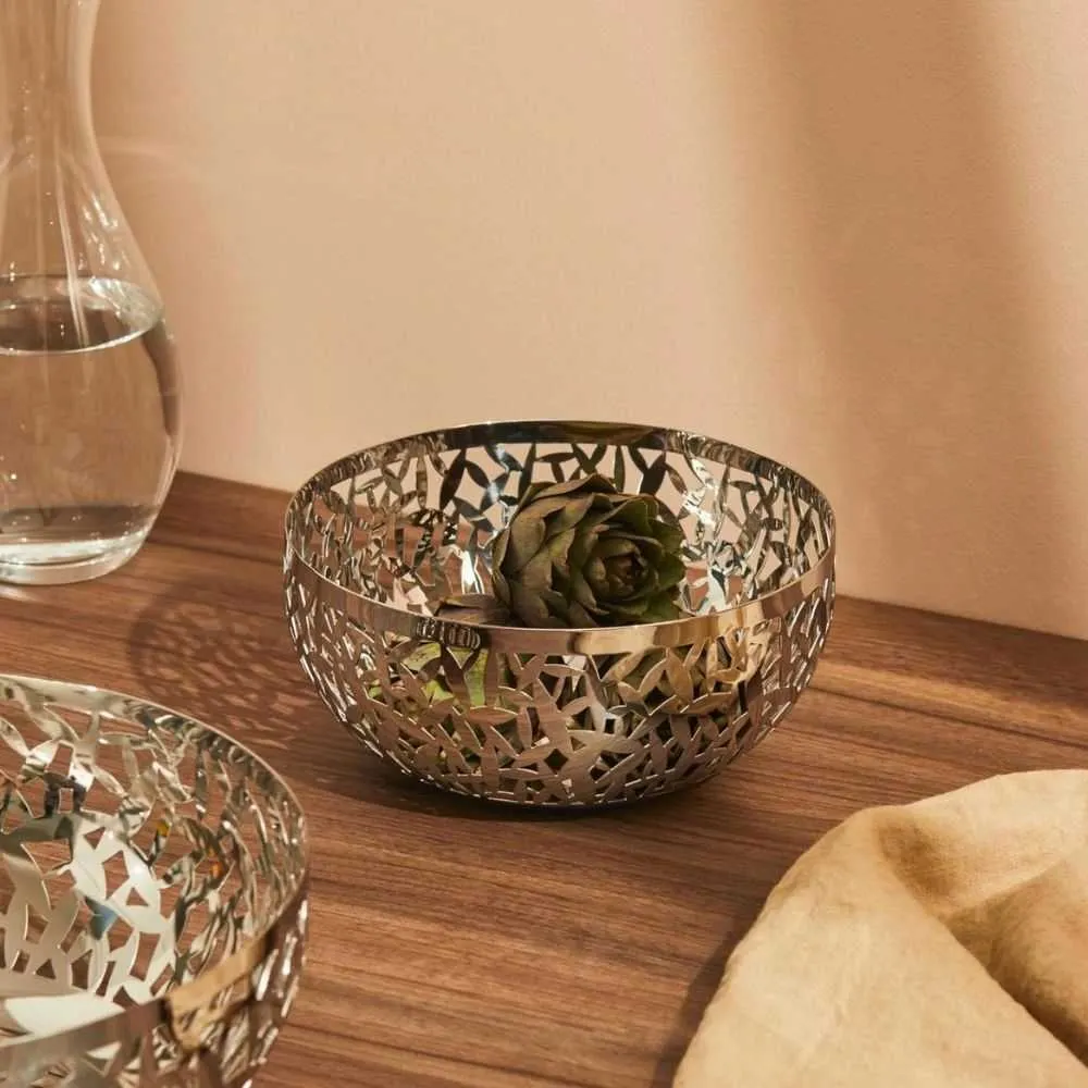 Alessi MSA04/29R Cactus! big perforated fruit holder diam. 29 cm.