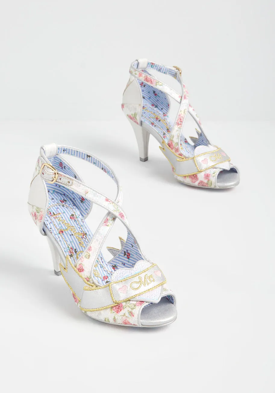 All You Need is Love Peep-Toe Heel