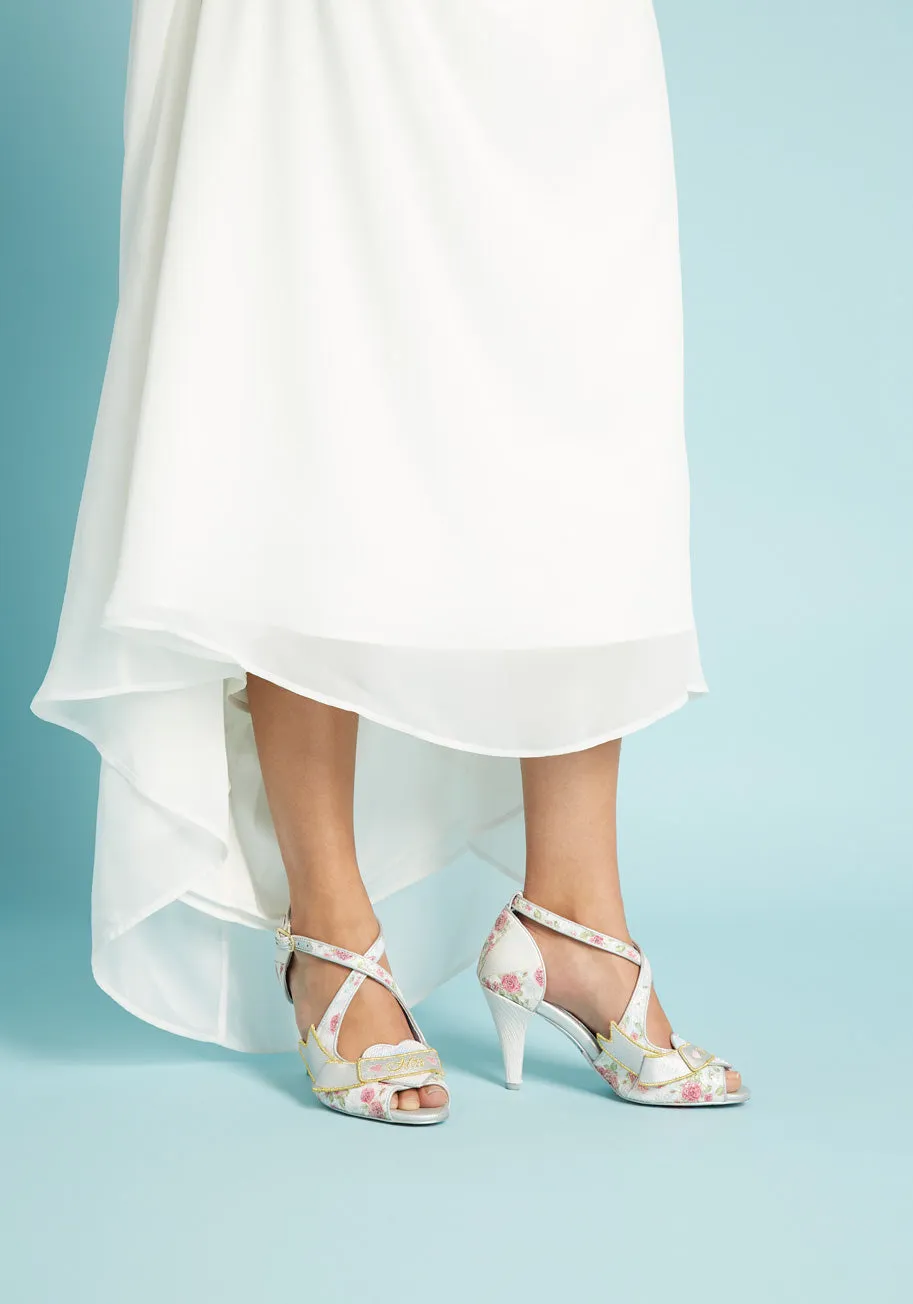 All You Need is Love Peep-Toe Heel
