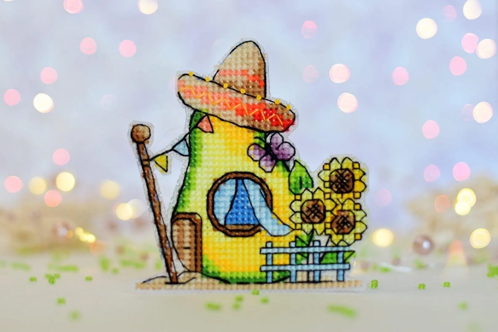 Avocado - PDF Cross Stitch Pattern