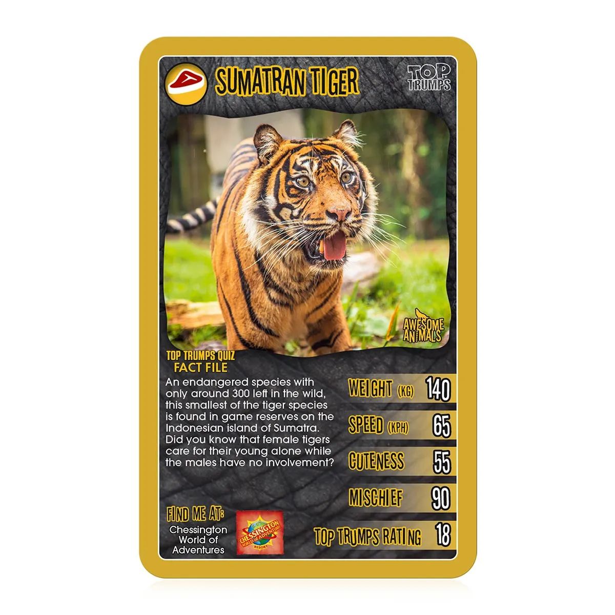 Awesome Animals Top Trumps Classics Card Game