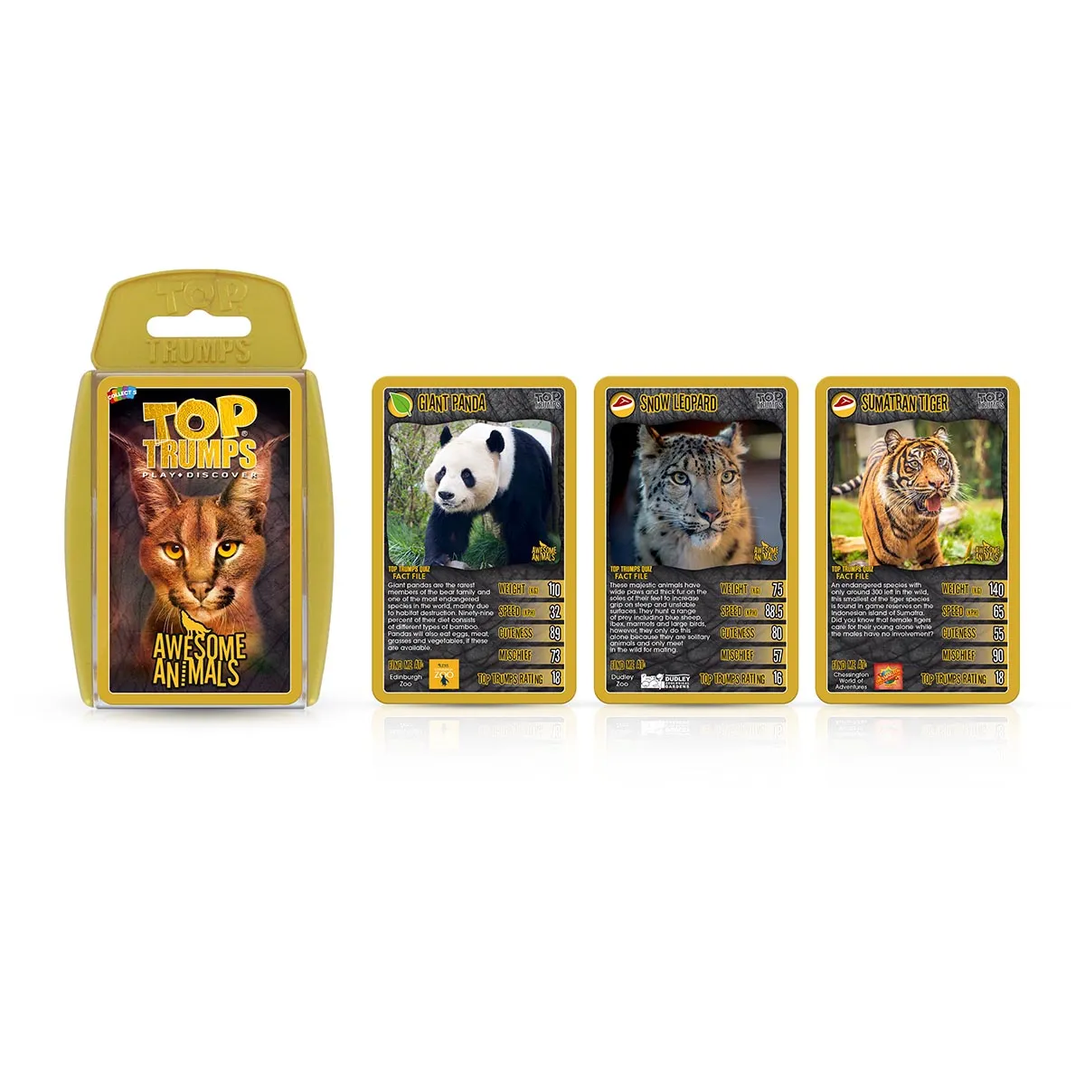 Awesome Animals Top Trumps Classics Card Game
