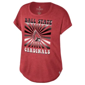 Ball State Cardinals Red Women's Shirt
