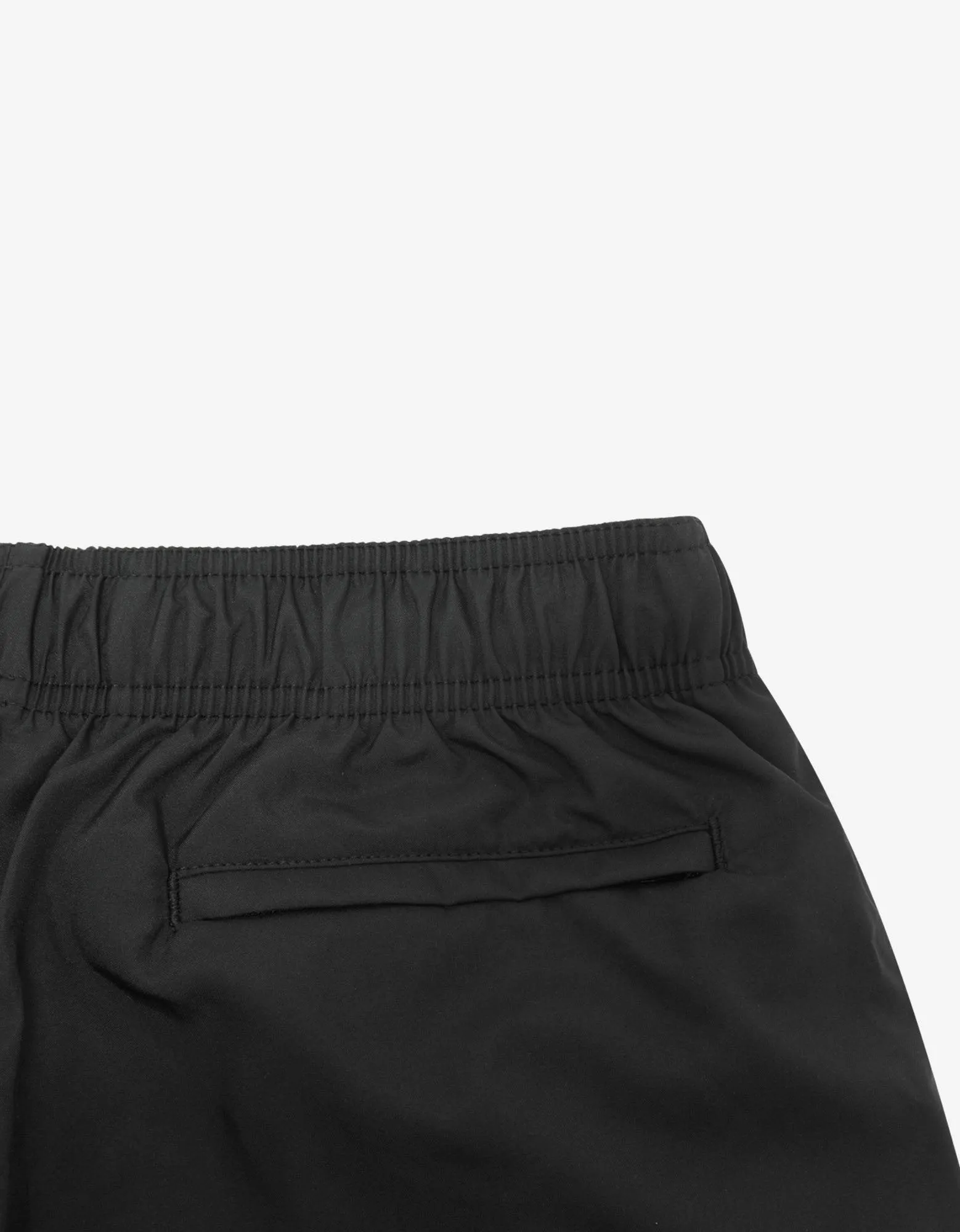 Black Classic Logo Long-Length Swim Shorts