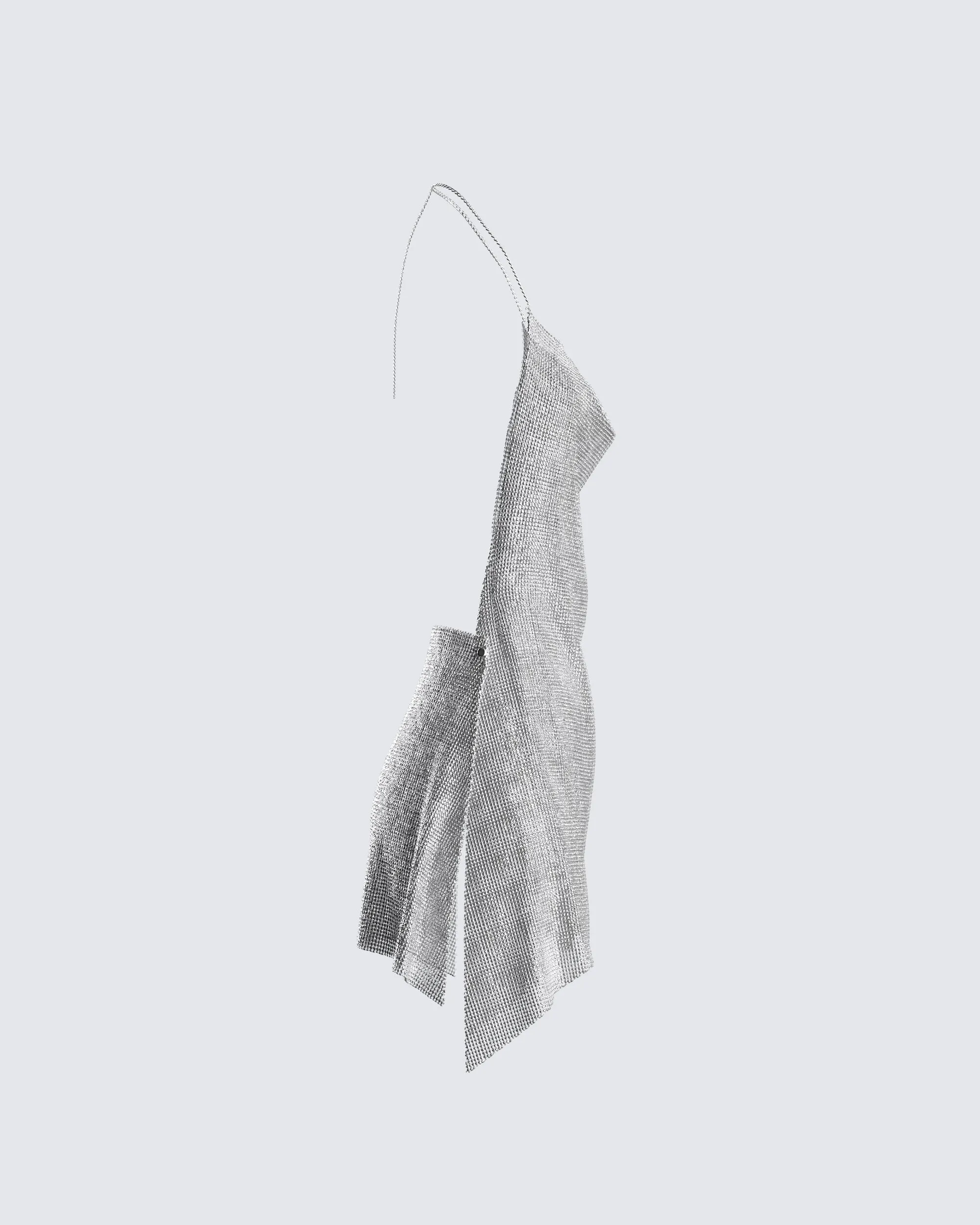 Blane Silver Rhinestone Dress