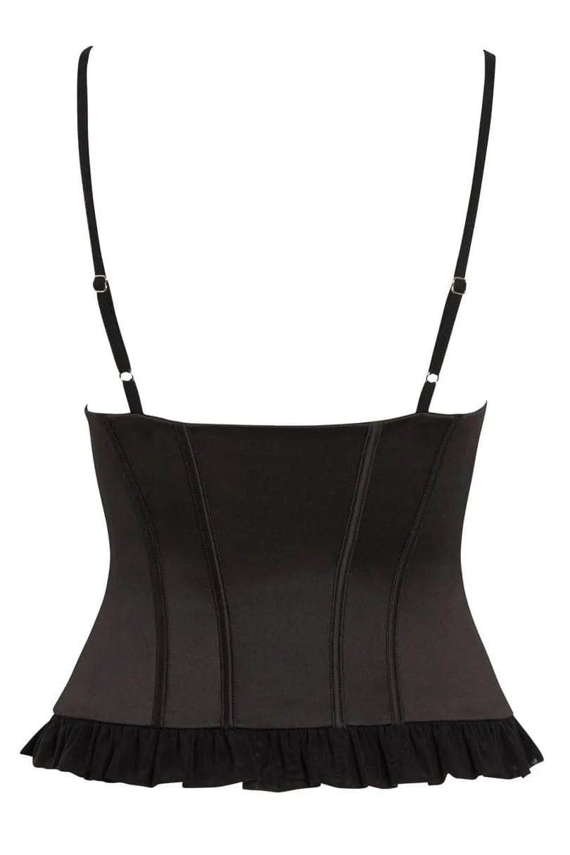 Cahier Corset Top - Black