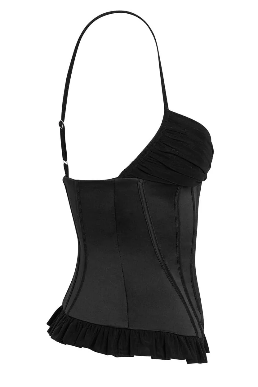 Cahier Corset Top - Black
