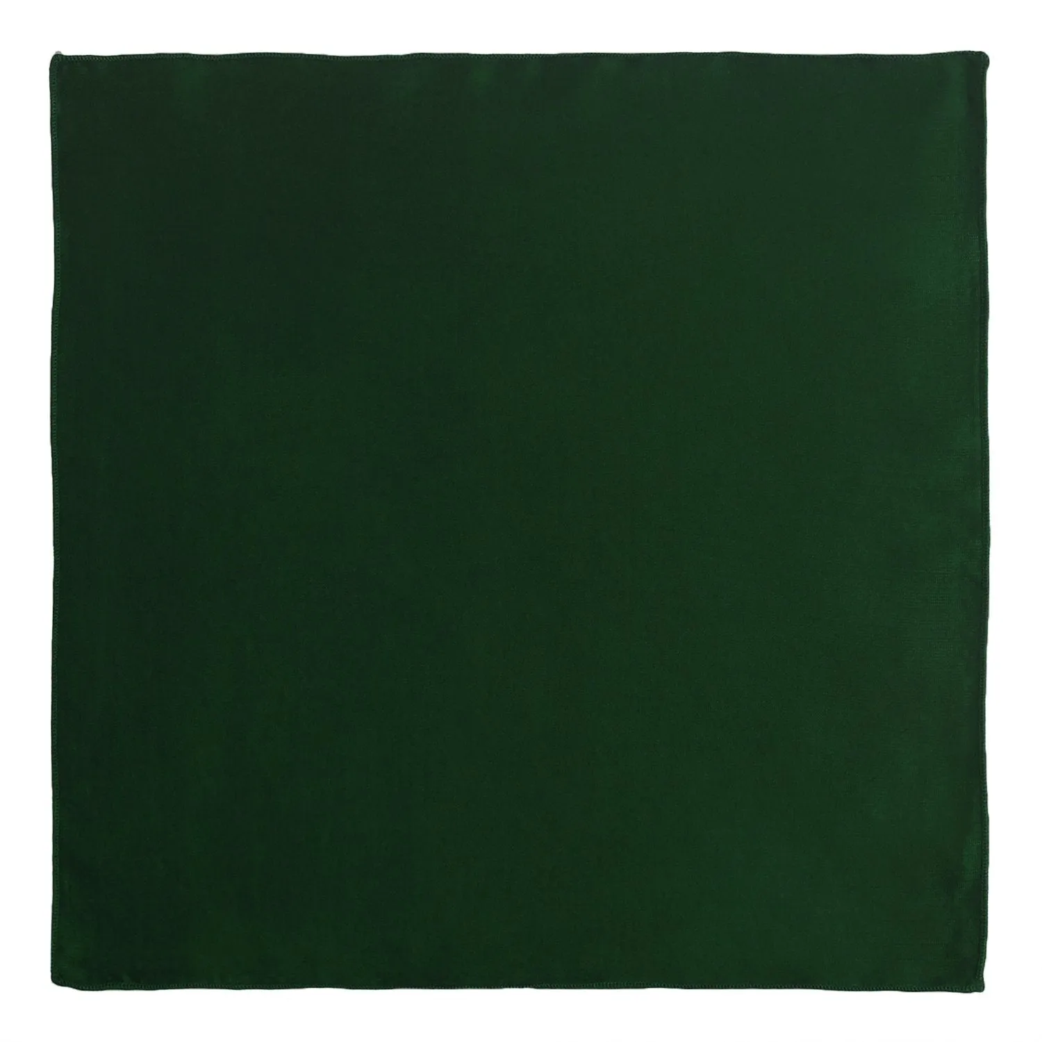 Chokore Forest Green Colour Pure Silk Pocket Square, from the Solids Line