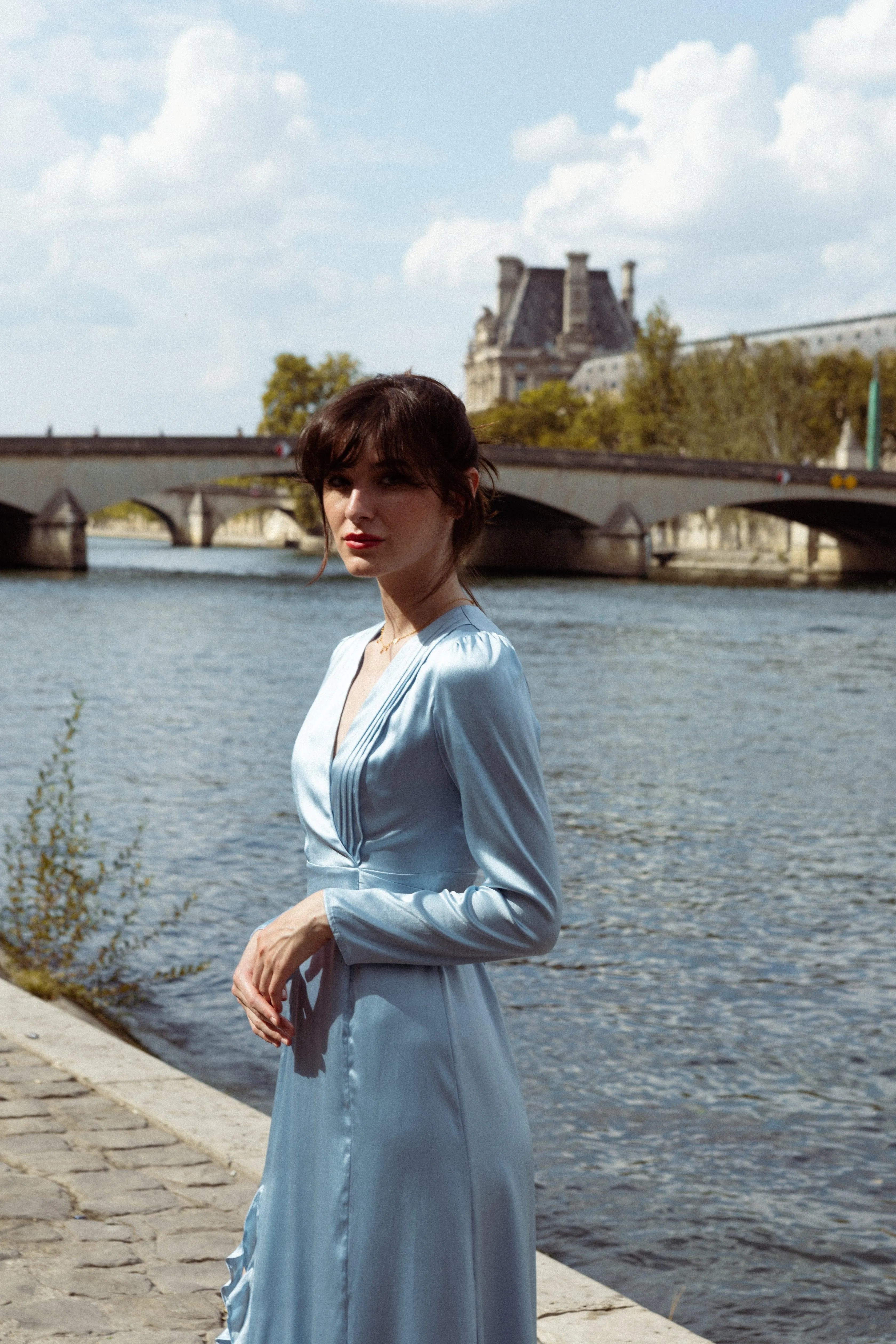 Clemance Silk Dress