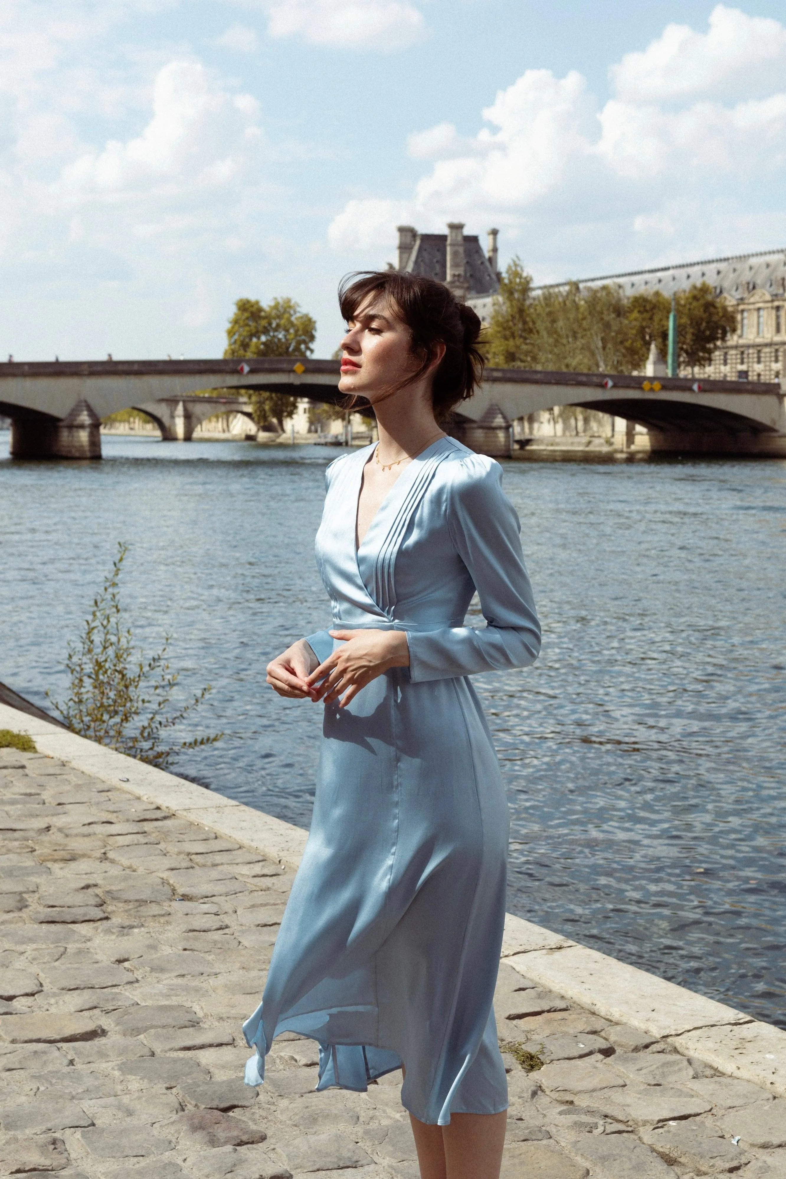 Clemance Silk Dress