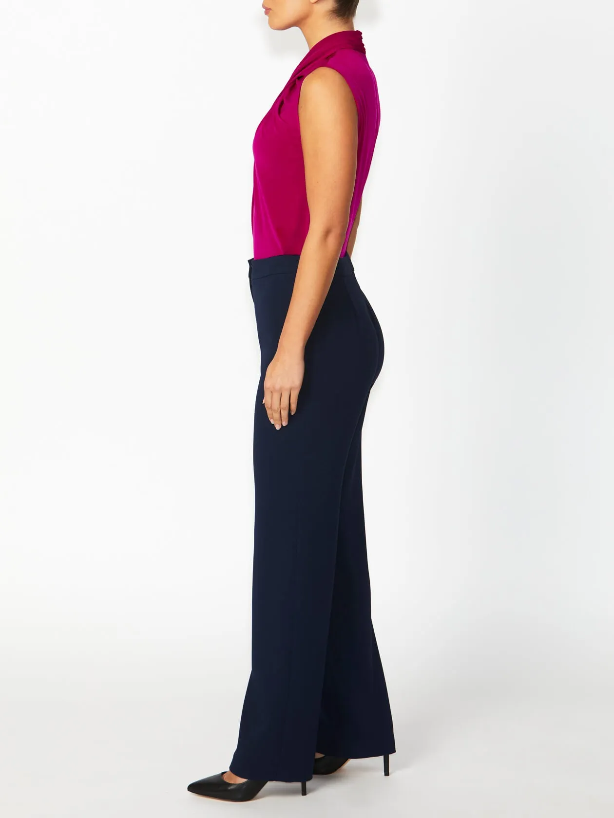 Diana Fuchsia Jersey Top