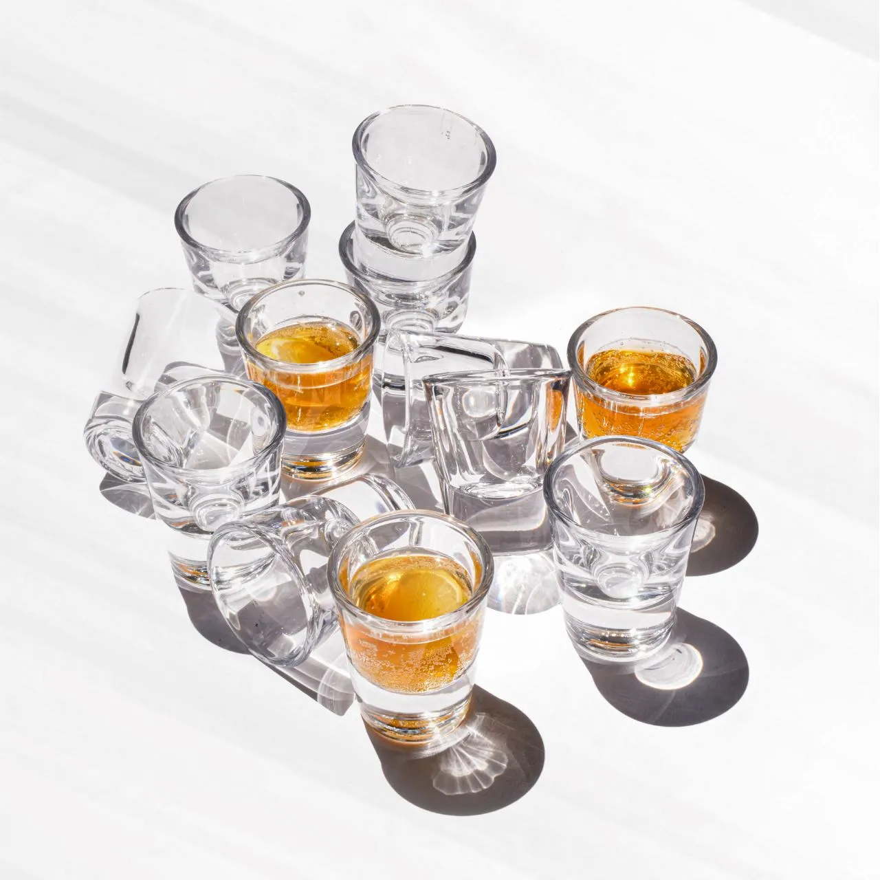 Double Glaze Shot Glasses