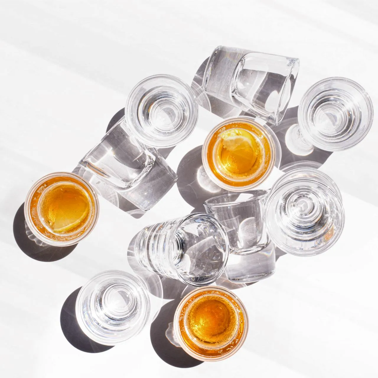 Double Glaze Shot Glasses