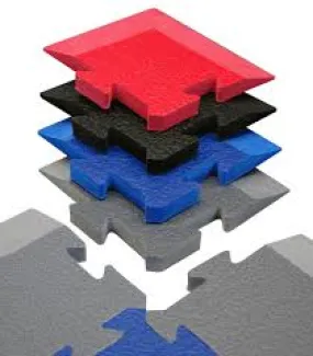 Flexihard Firm Gym Flooring Bevelled Corners