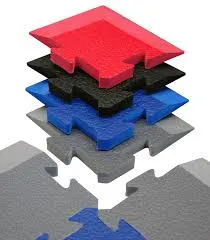 Flexihard Firm Gym Flooring Bevelled Corners