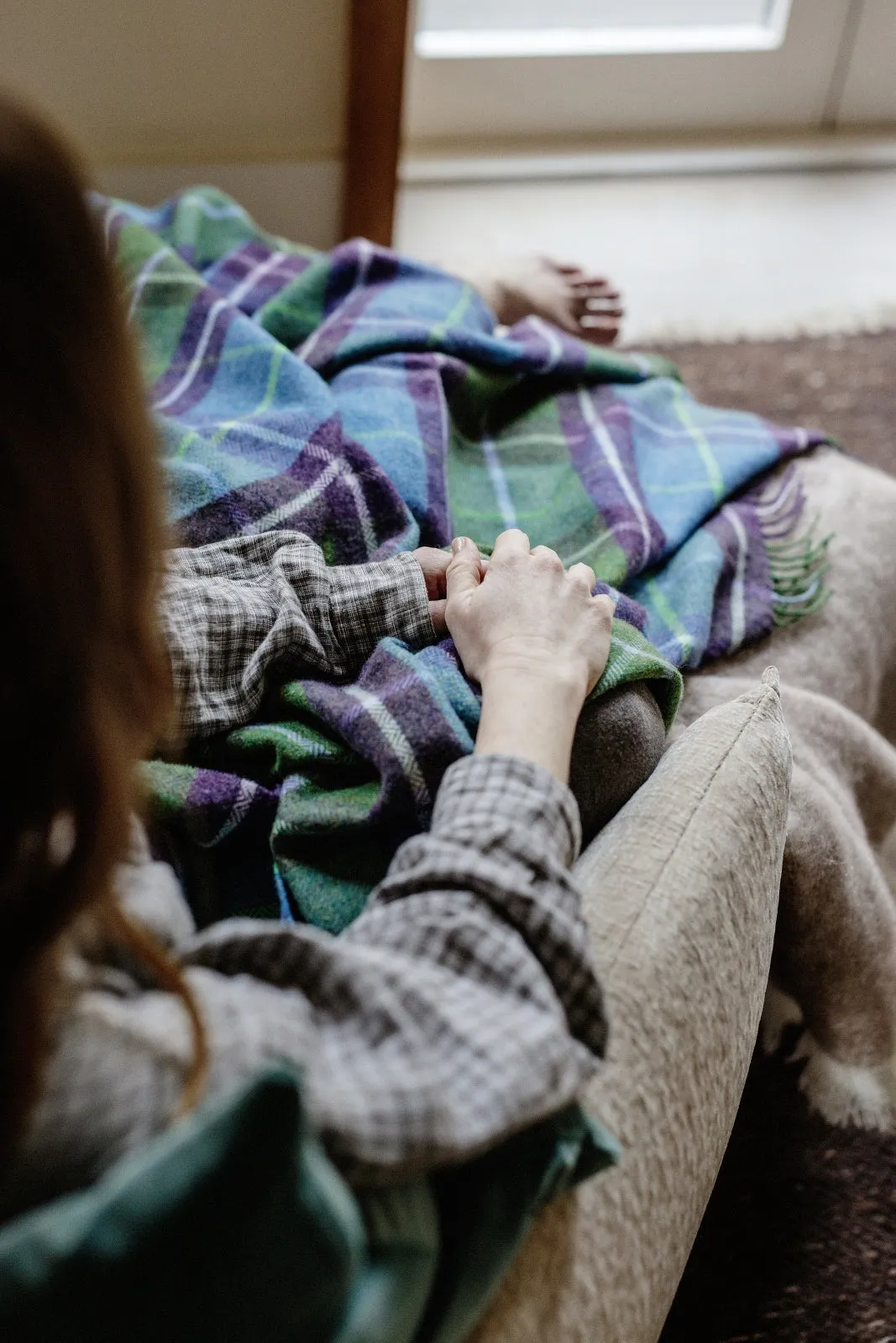 Foxford Connemara Lambswool Throw