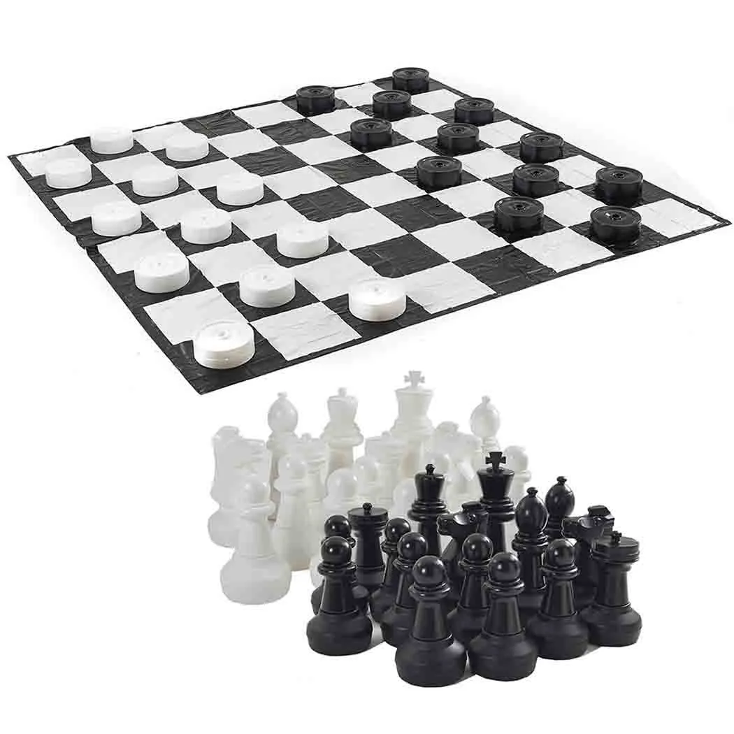 Giant Chess   Giant Draughts   Mat Package (3m x 3m)