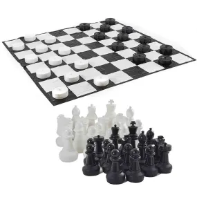Giant Chess   Giant Draughts   Mat Package (3m x 3m)