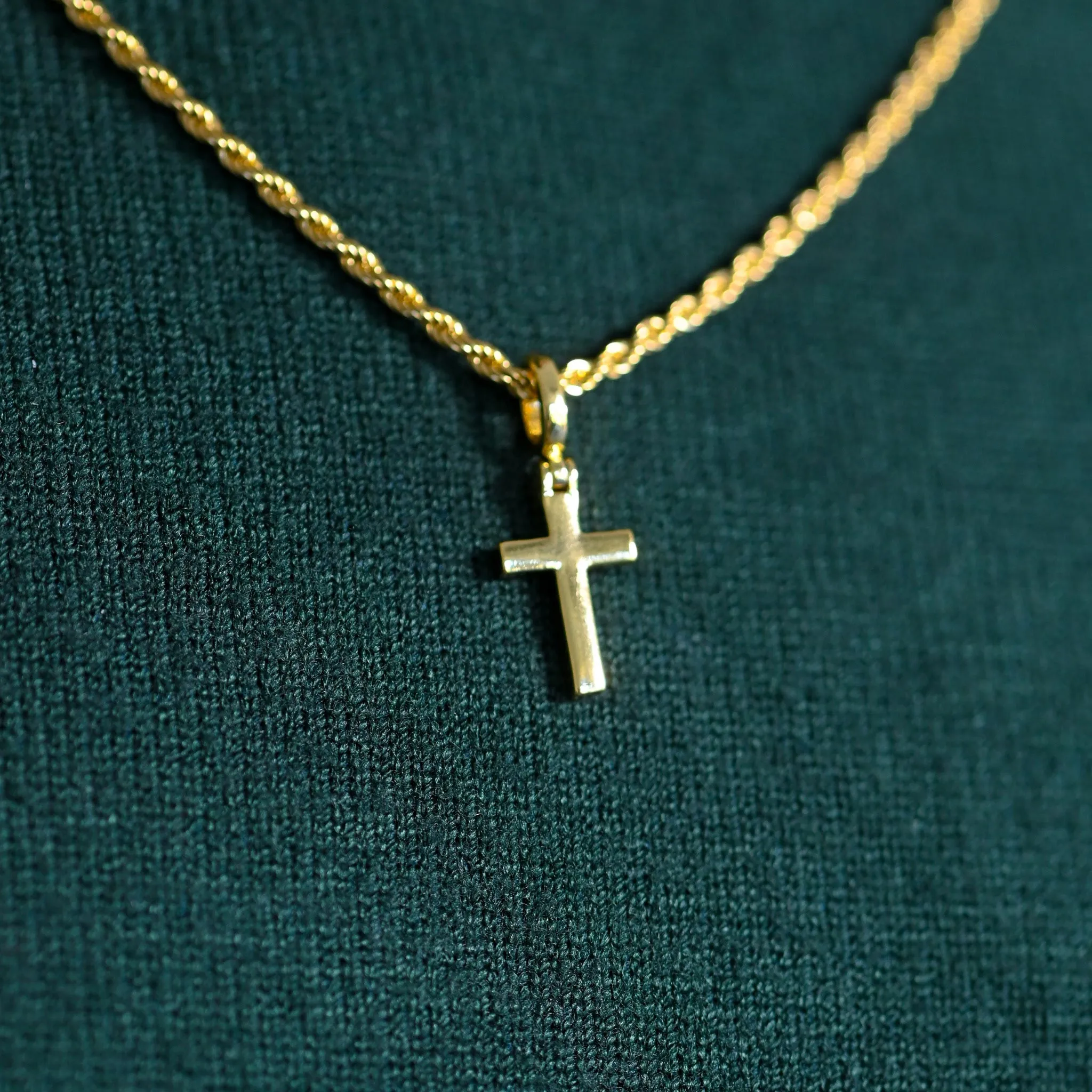 Gold Cross Necklace (Mini) Bundle