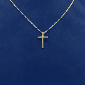 Gold Mini Skinny Cross