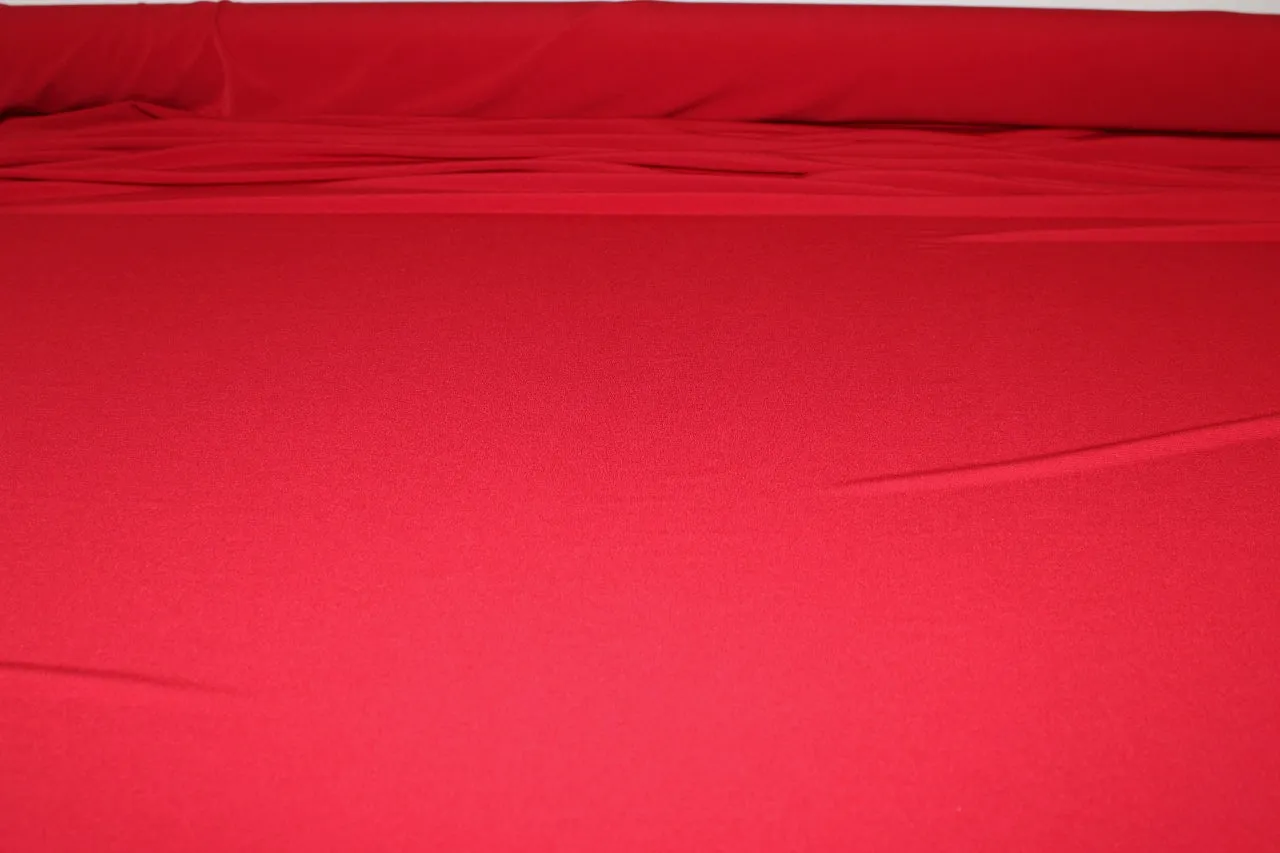 Goldilocks Solid ITY Jersey - Deep Red