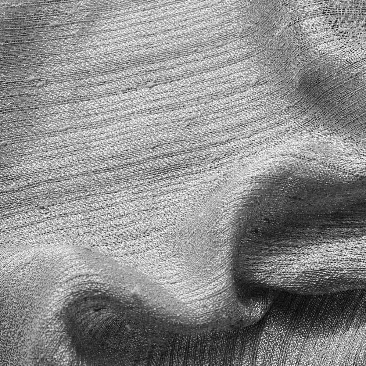 Gray Hail Sheer Drapery Home Decor Fabric