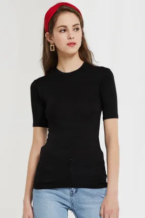 Hannie Textured Sheer Top