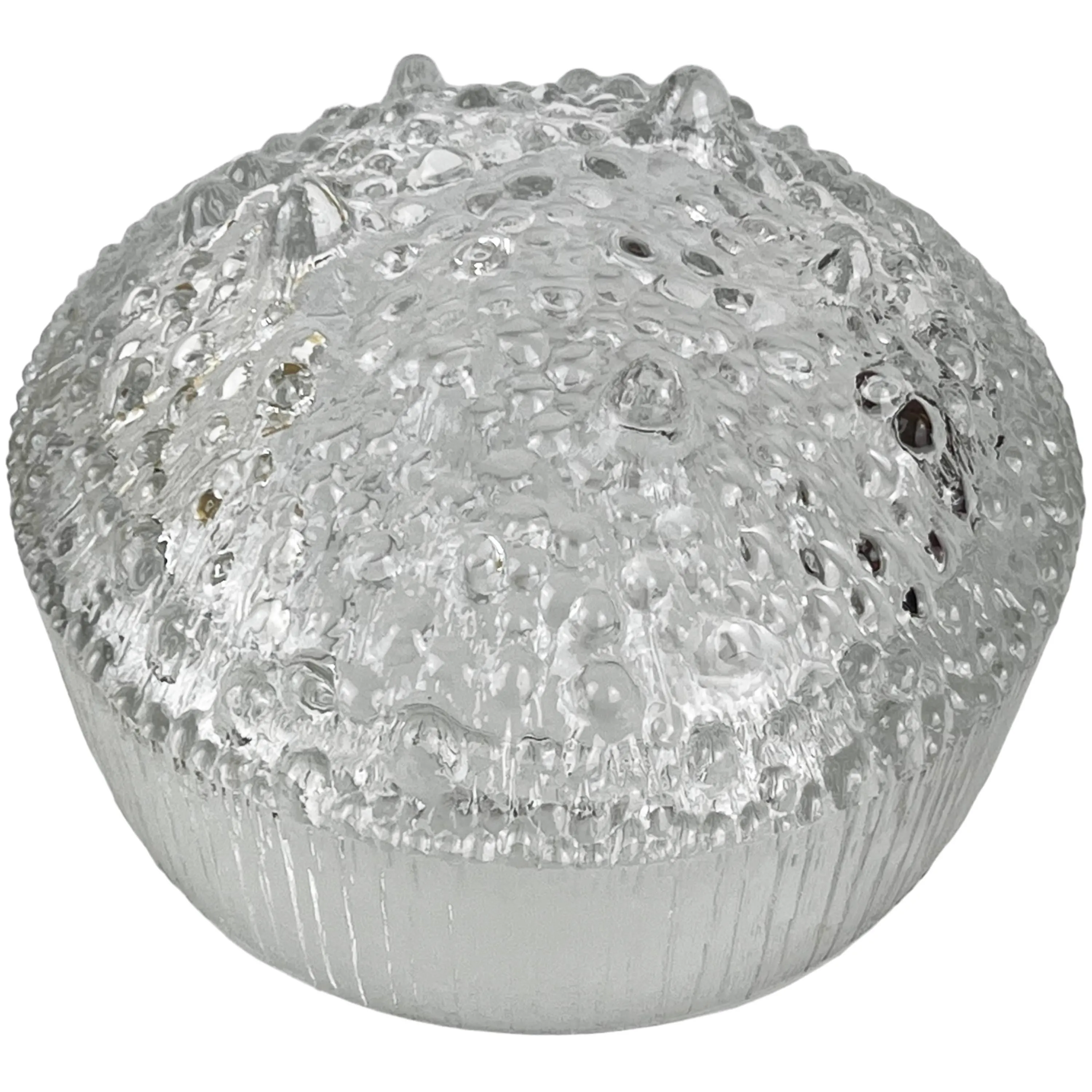 Iittala Glass Finland Ultima Thule 3 Toed Serving Bowl 7 Tapio Wirkkala Design