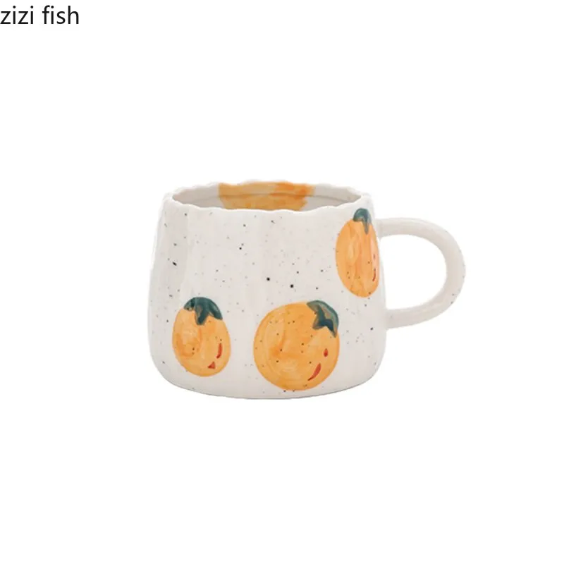 Kawaii Fruit Pattern Ceramic Cup