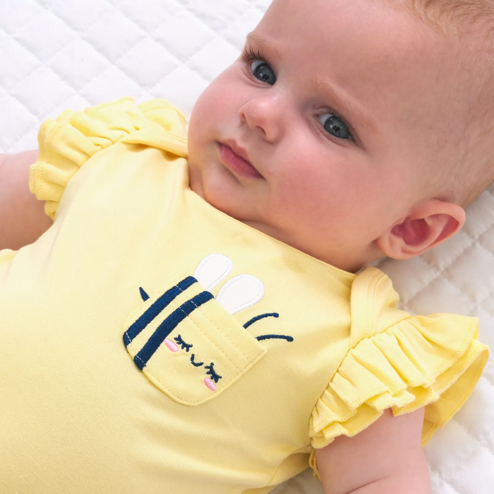 Lemon Twist Flutter Bodysuit
