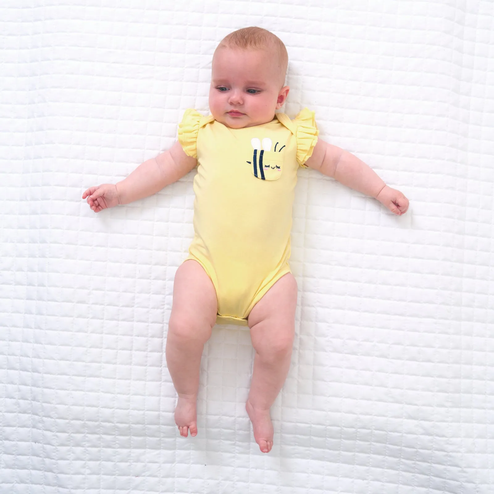 Lemon Twist Flutter Bodysuit