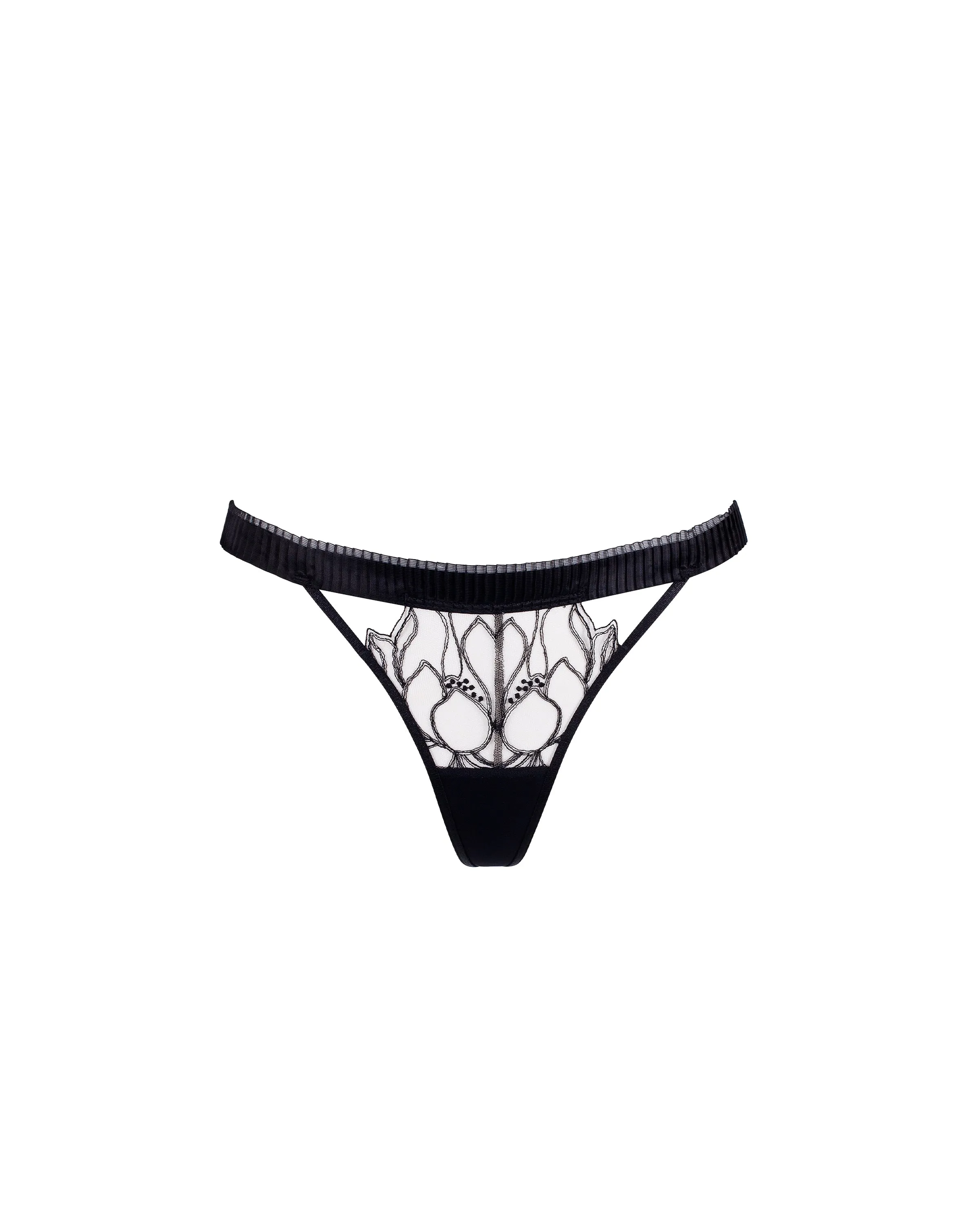 Maia Brief Black/Sheer