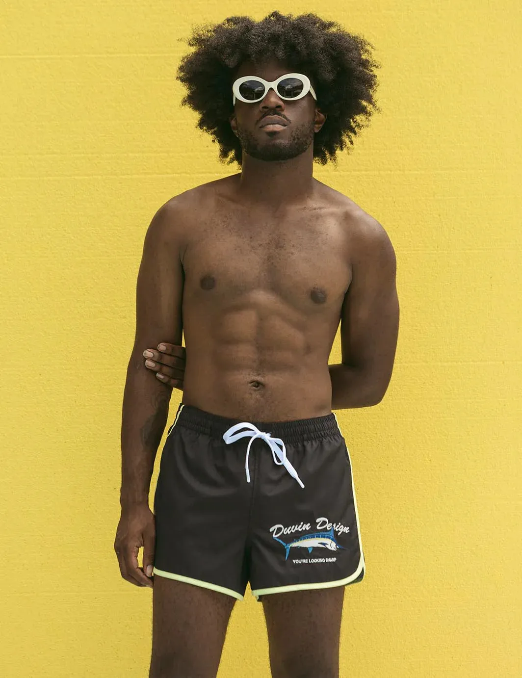 Marlin Tanning Swim Shorts