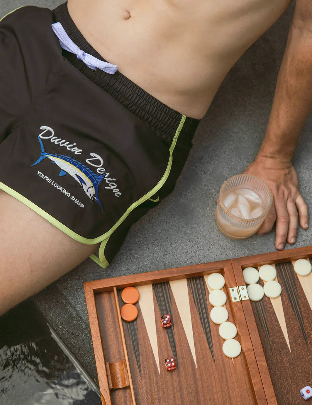 Marlin Tanning Swim Shorts