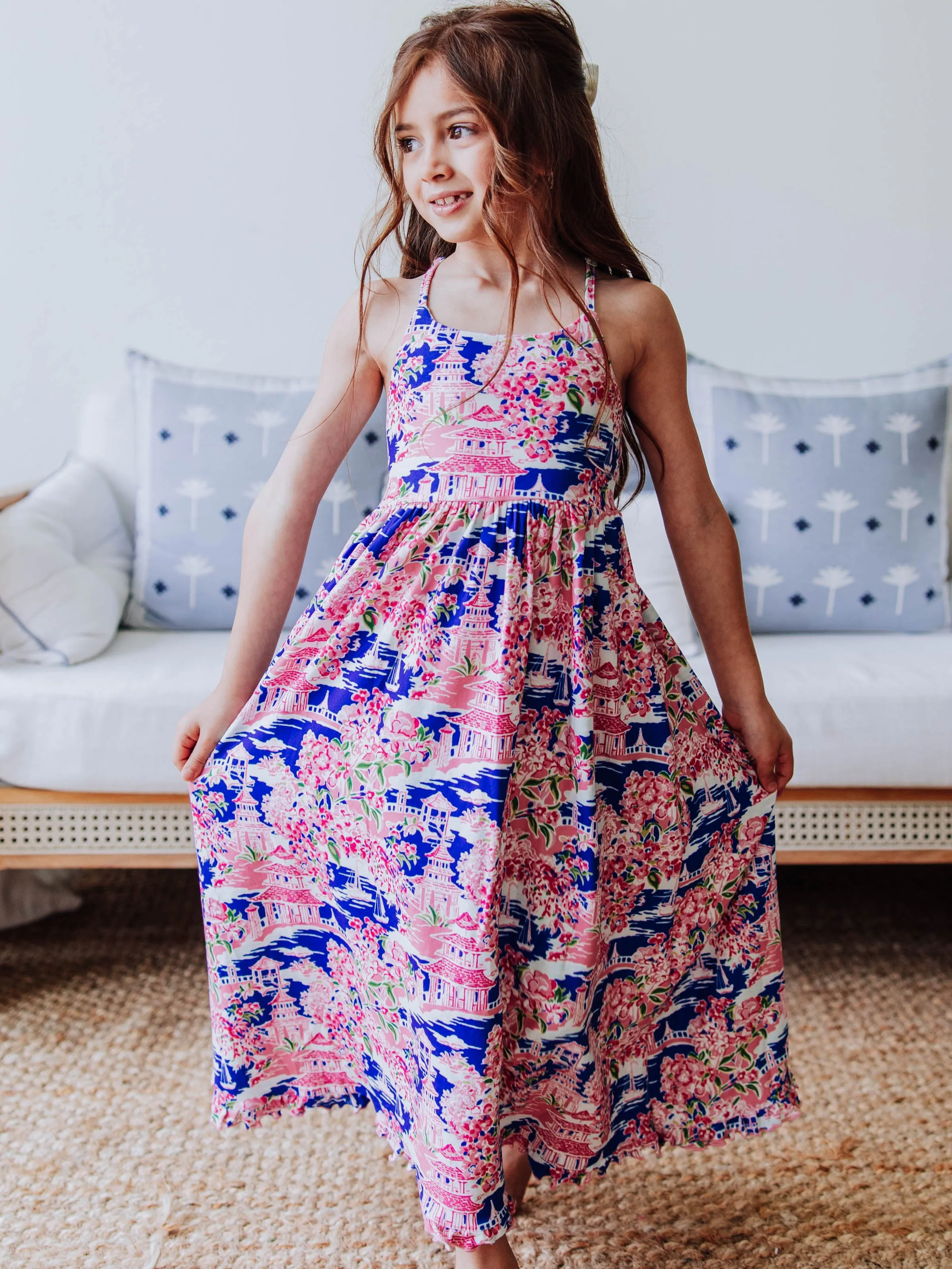 Maxi Play Dress - Floral Paradise