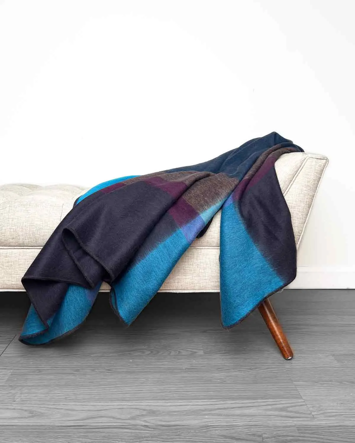 NEW! Alpaca Throw Blanket - Nightfall