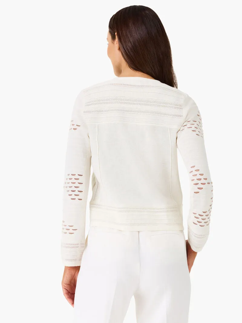 NIC ZOE Mixed Knit Cardigan