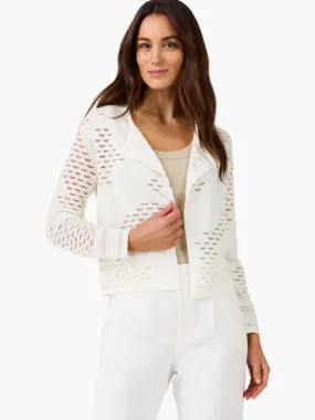 NIC ZOE Mixed Knit Cardigan