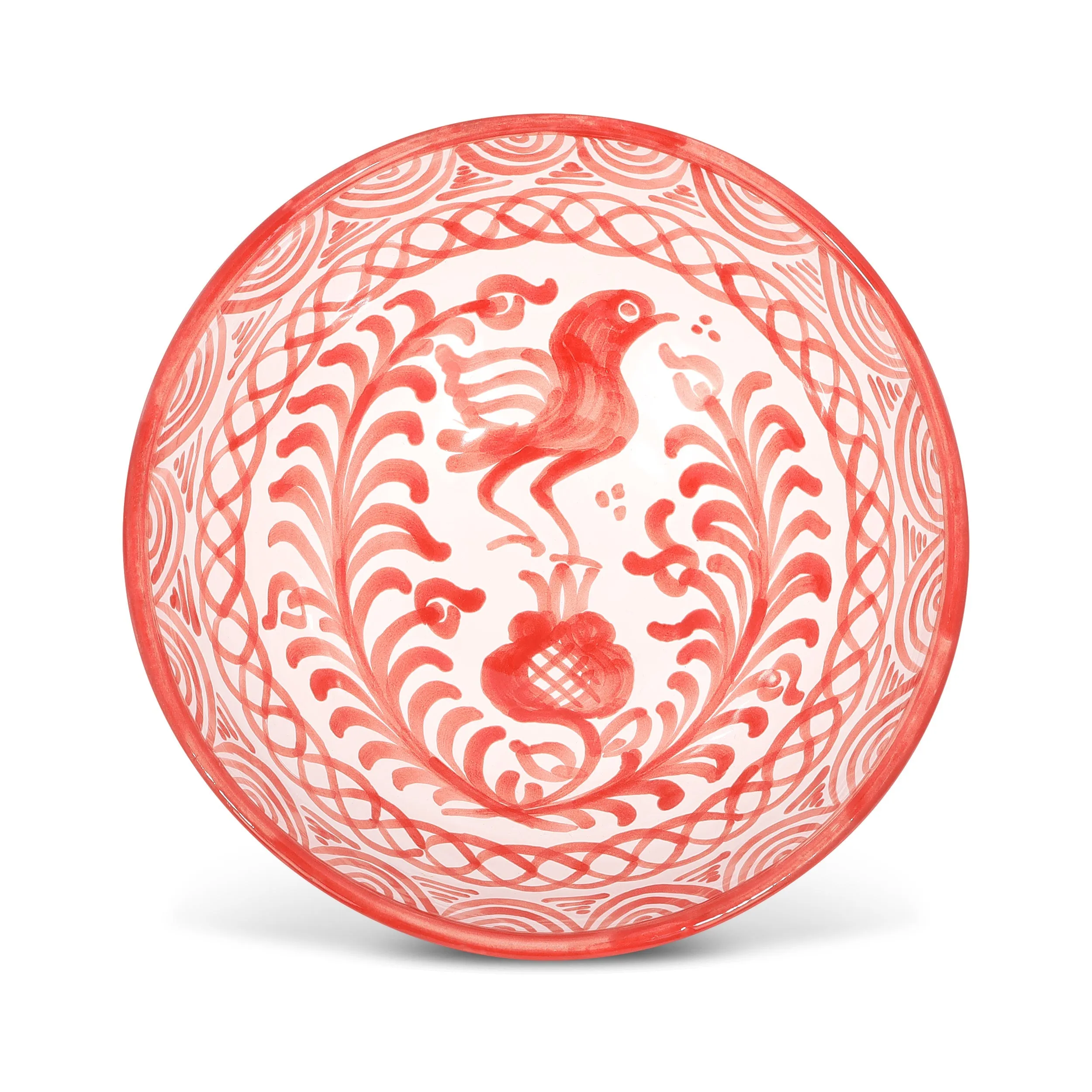 POMELO CASA Medium bowl with hand painted designs