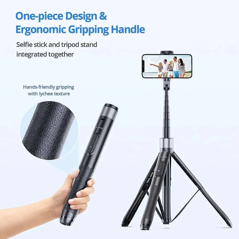 Premium Plus 60-inch Phone Tripod Selfie Stick