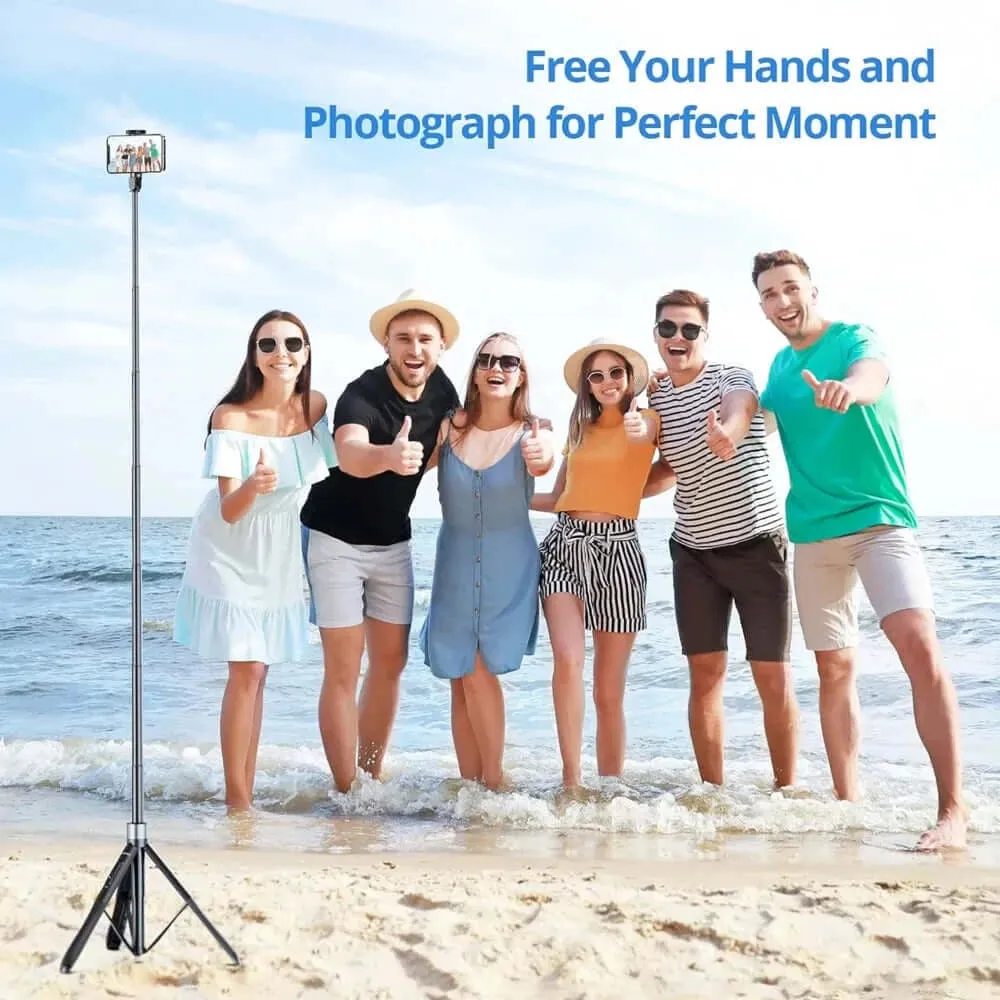 Premium Plus 60-inch Phone Tripod Selfie Stick