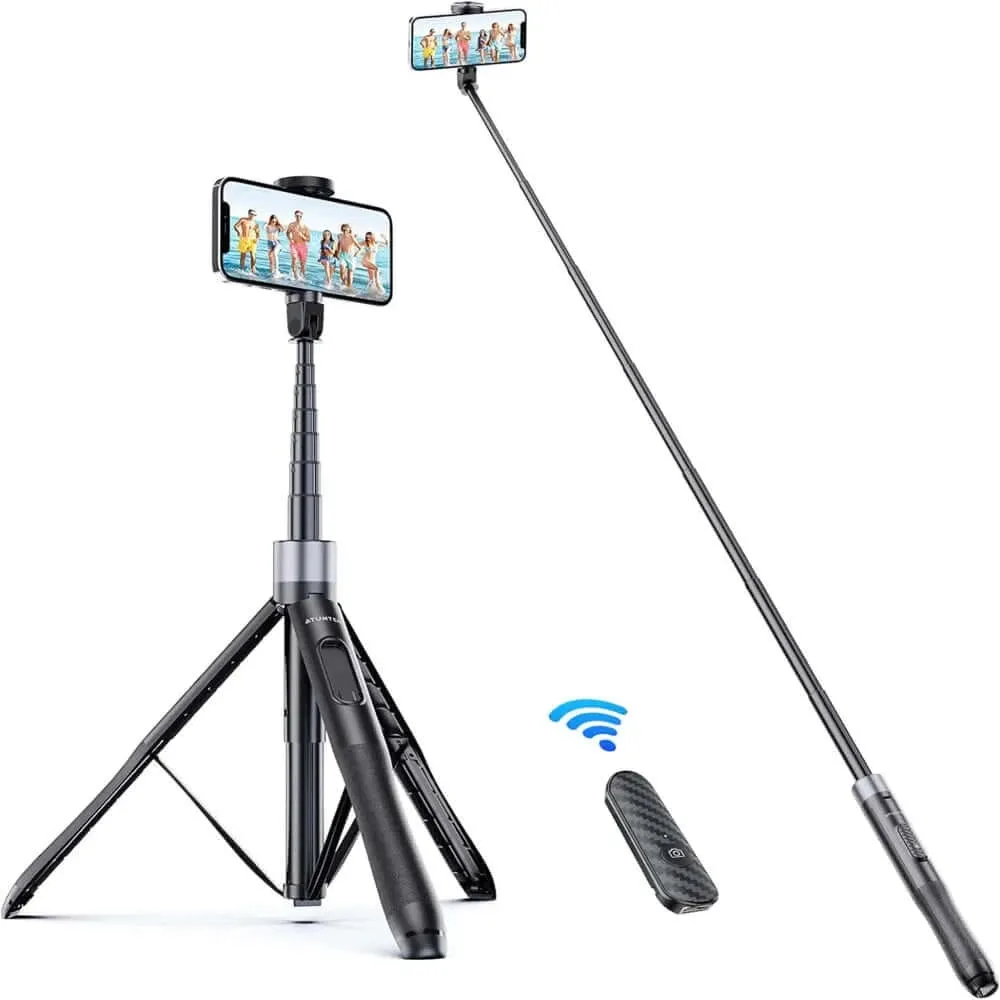 Premium Plus 60-inch Phone Tripod Selfie Stick