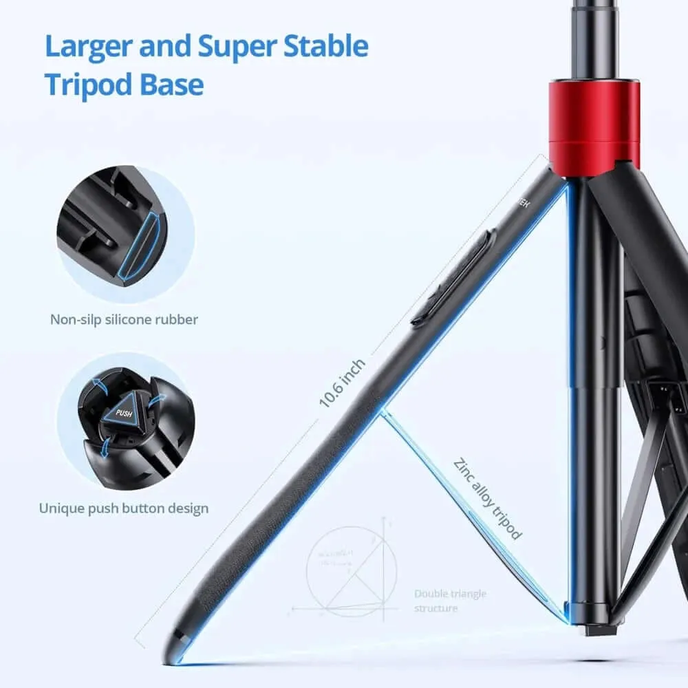 Premium Plus 60-inch Phone Tripod Selfie Stick