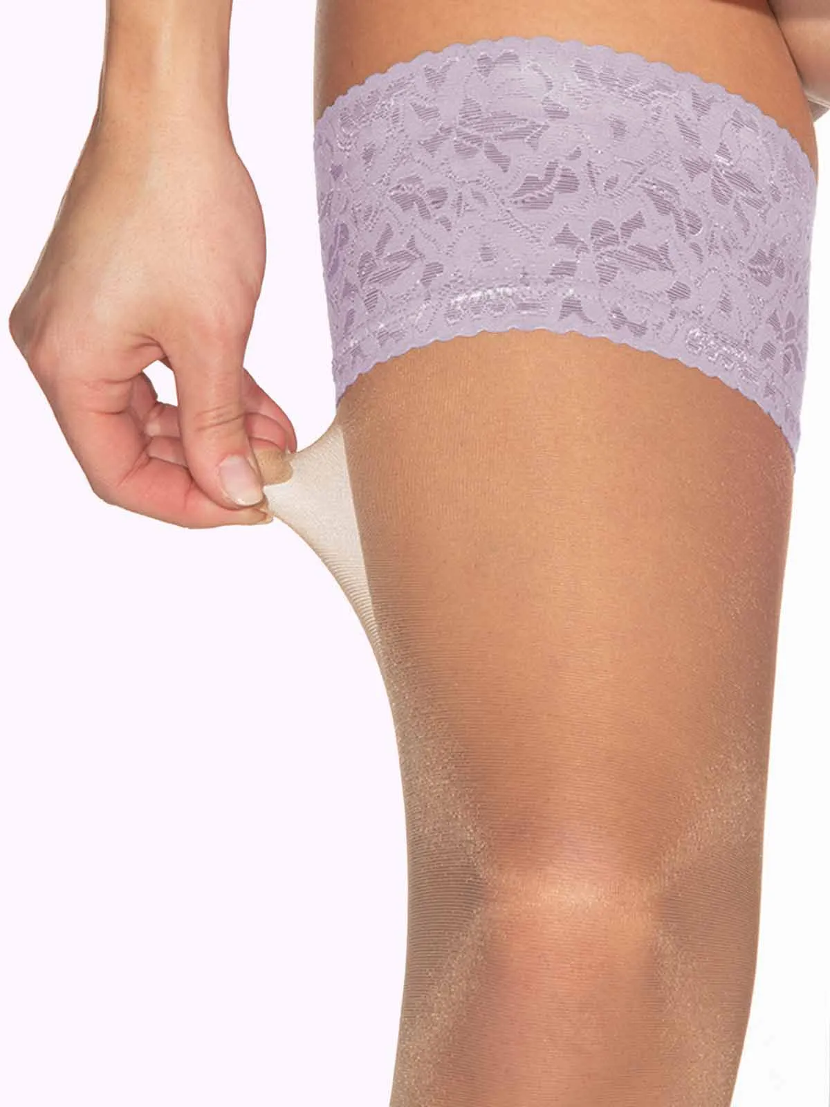 PRISCILLA Color Lace Top Thigh Highs