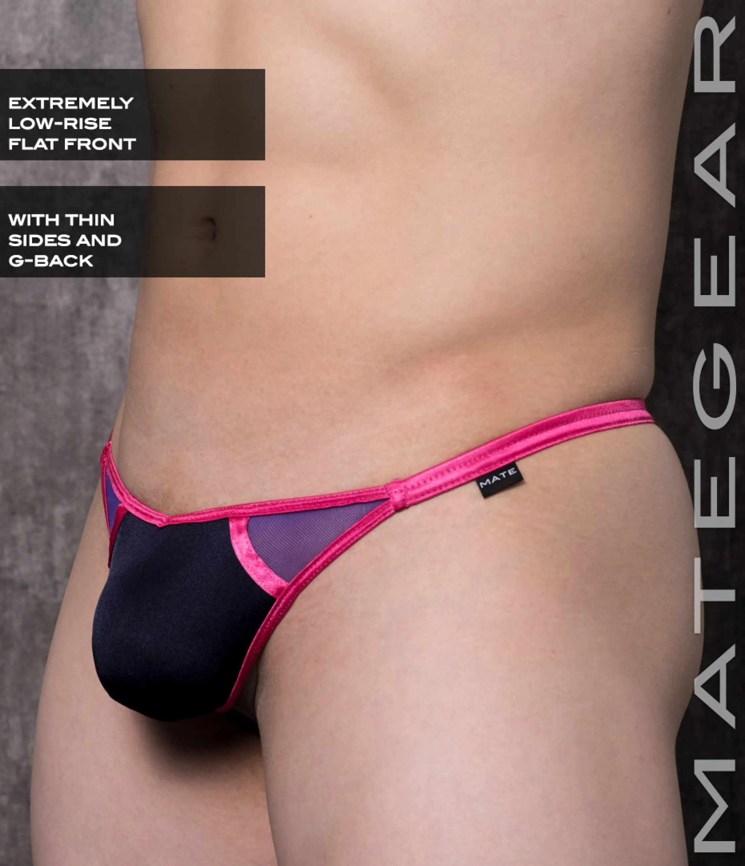 Sexy Mens Swimwear Extremely Sexy Mini G - Choe Eun (Flat Front)