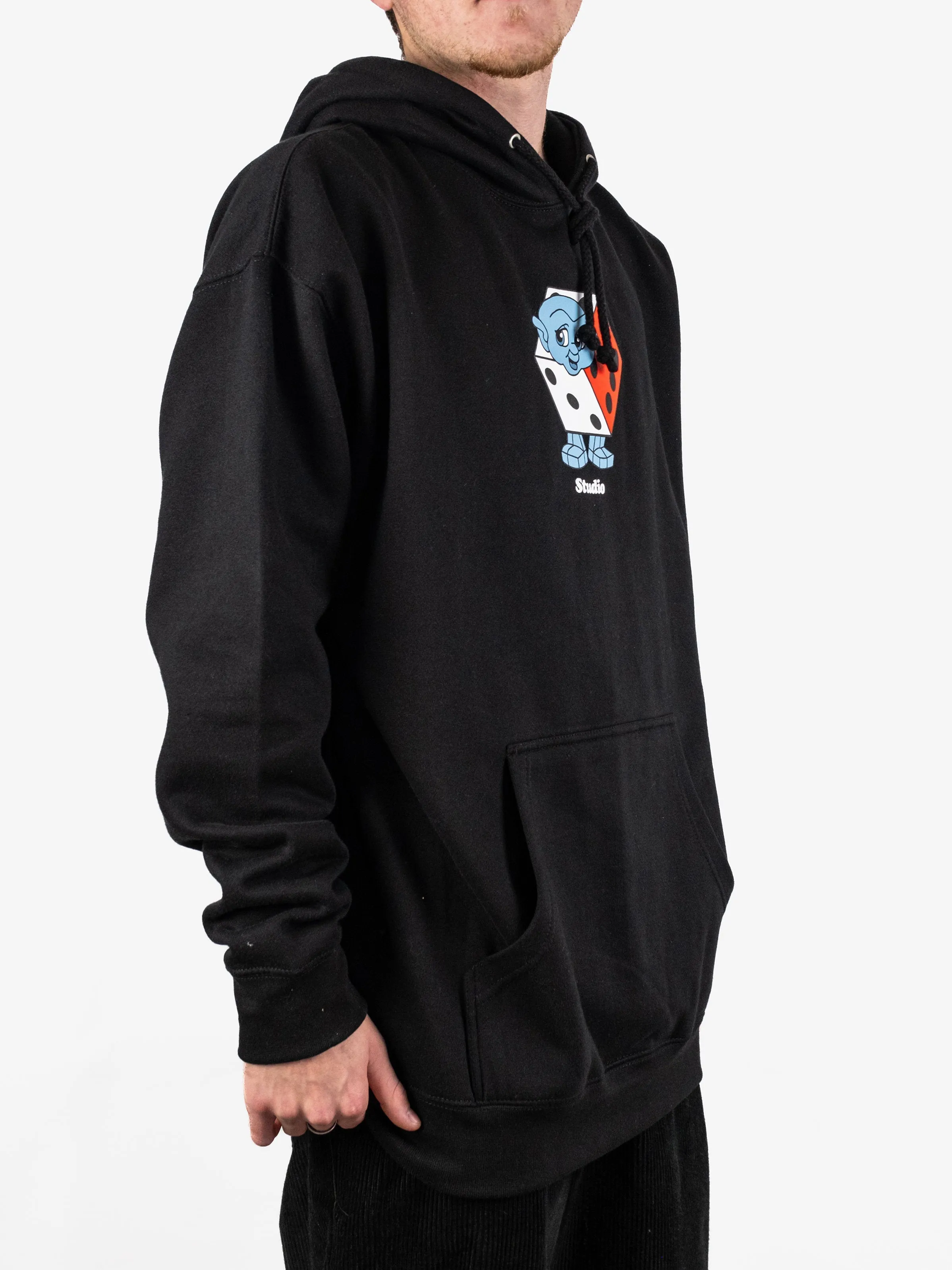 Studio Skateboards - Dicey - Heavyweight Hoodie - Black