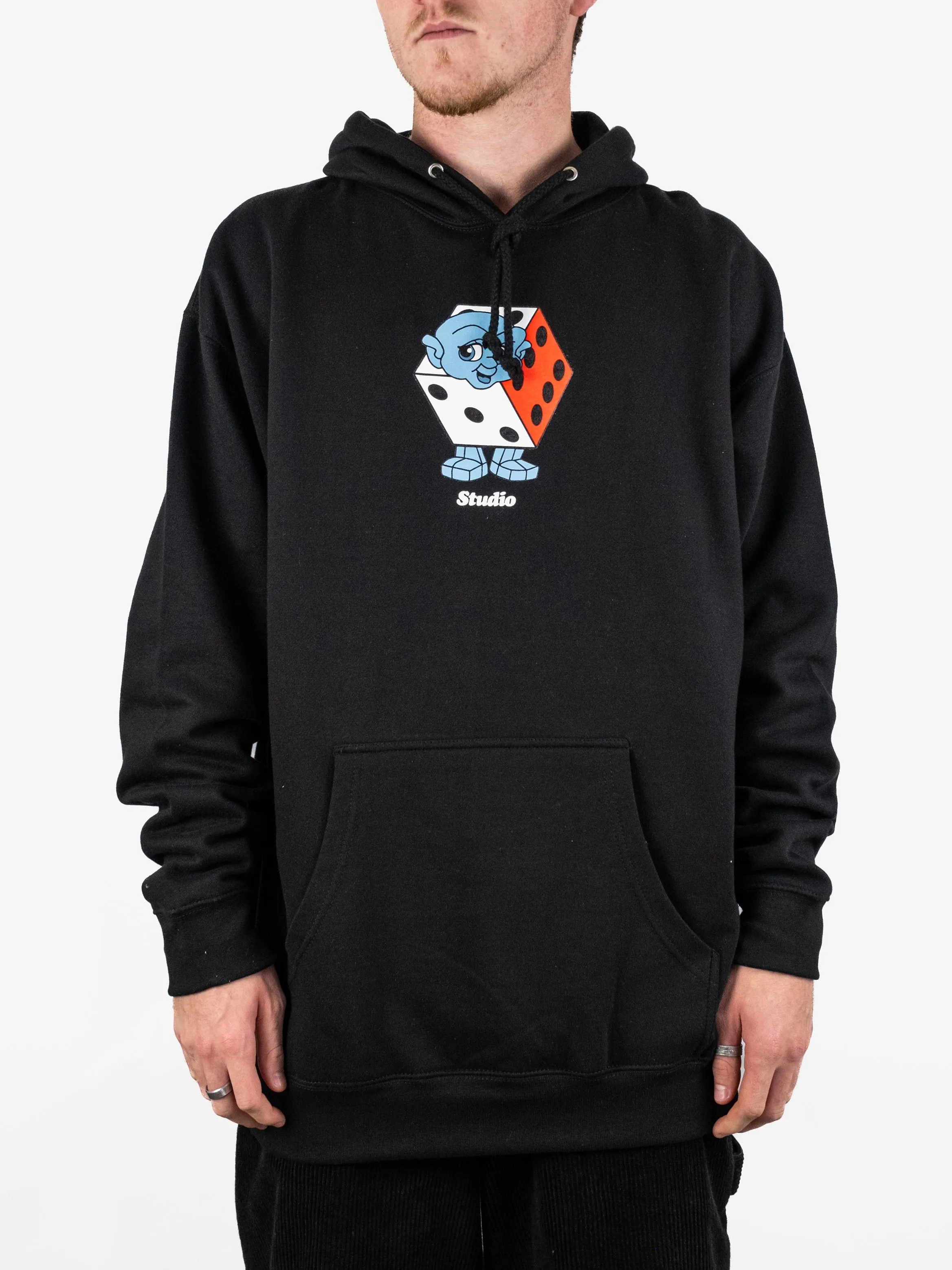 Studio Skateboards - Dicey - Heavyweight Hoodie - Black